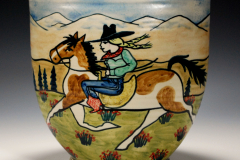 cowgirl-squished-vase